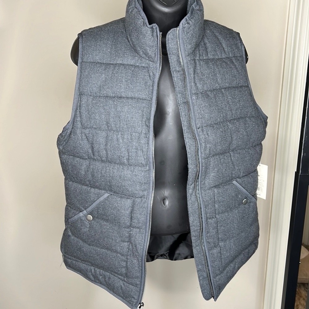 Charcoal Vest NWT - Medium